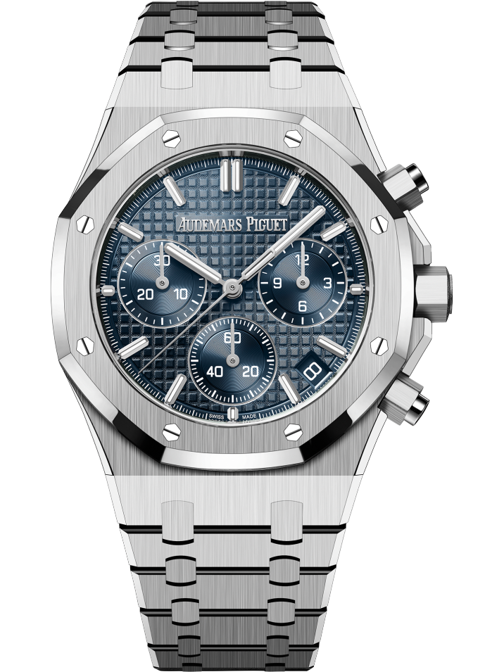 Audemars Piguet Royal Oak 26240ST.OO.1320ST.05 Blue Dial Brushed Steel surface finish