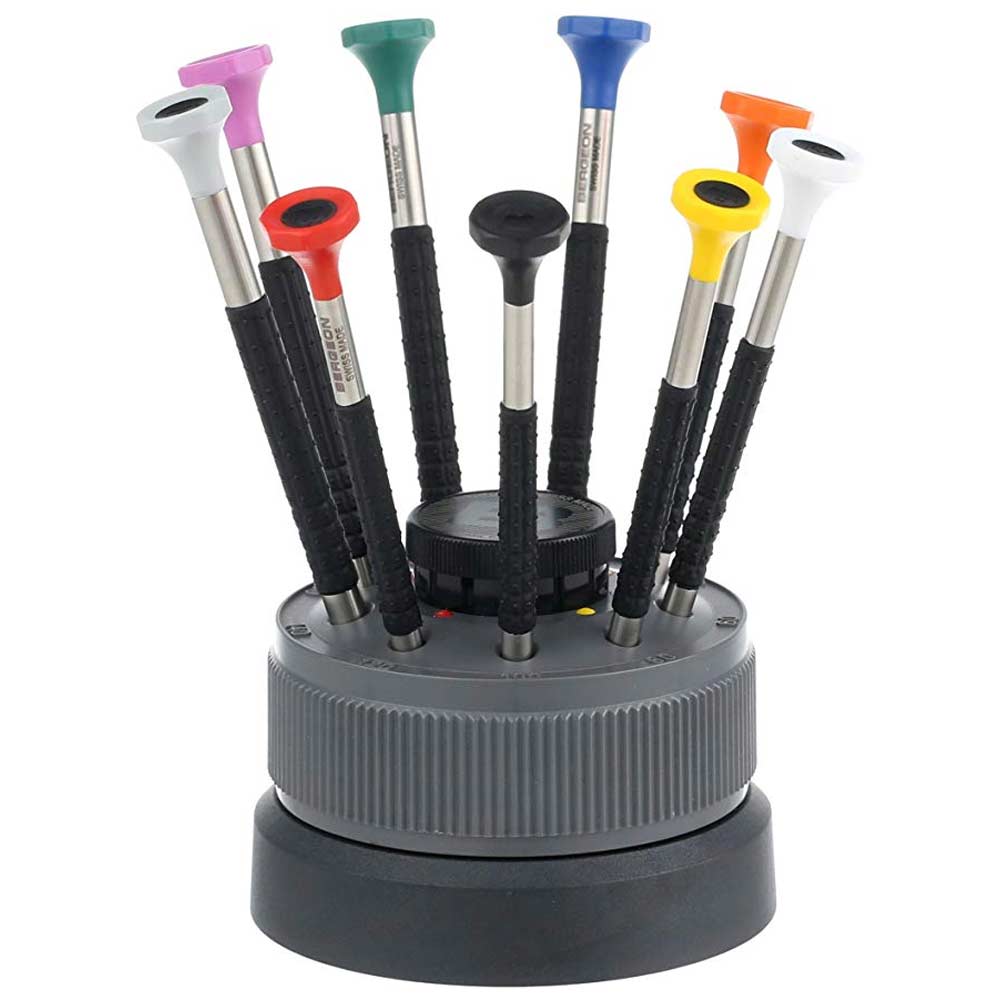 Watchmakers screwdriver set for watchmaking hobby